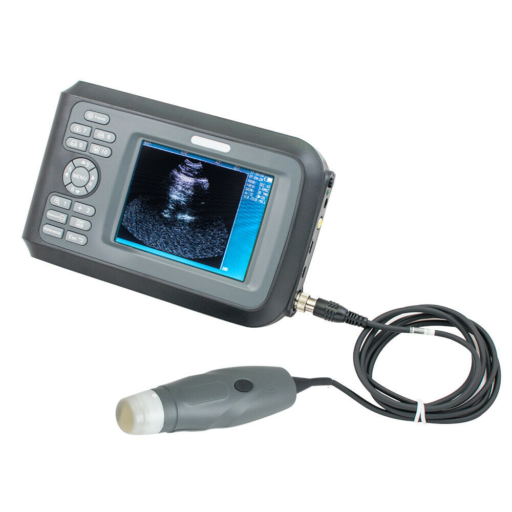 Digital Vet Ultrasound Scanner Portable Machine Rectal Animal Horse +Belt+Case DIAGNOSTIC ULTRASOUND MACHINES FOR SALE