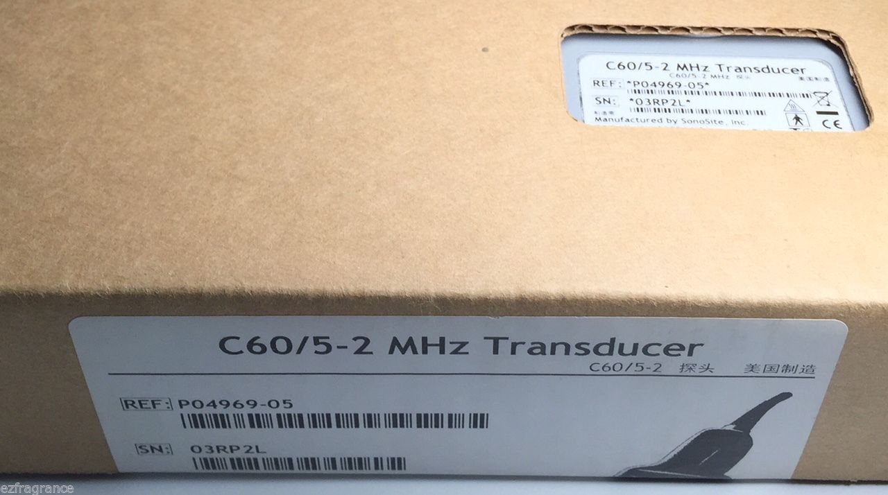 SONOSITE TITAN C60/5-2 MHZ ULTRASOUND PROBE TRANSDUCER REF:P04969-05 New in box DIAGNOSTIC ULTRASOUND MACHINES FOR SALE