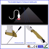 Reusable Biopsy Needle Guide, Puncture Adapter For Mindray 3C5A Ultrasound Probe