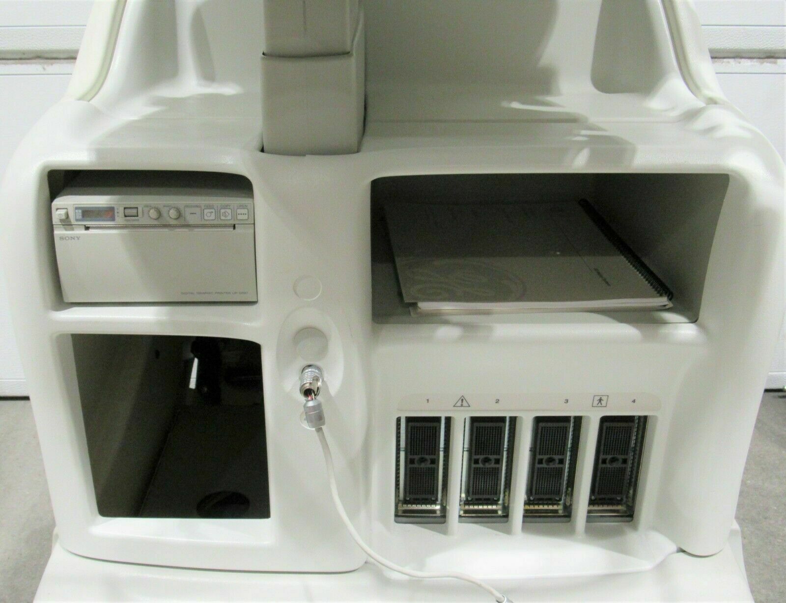 GE Model Logiq 9 2404587 Ultrasound Machine Power Issues For Parts or Repair DIAGNOSTIC ULTRASOUND MACHINES FOR SALE