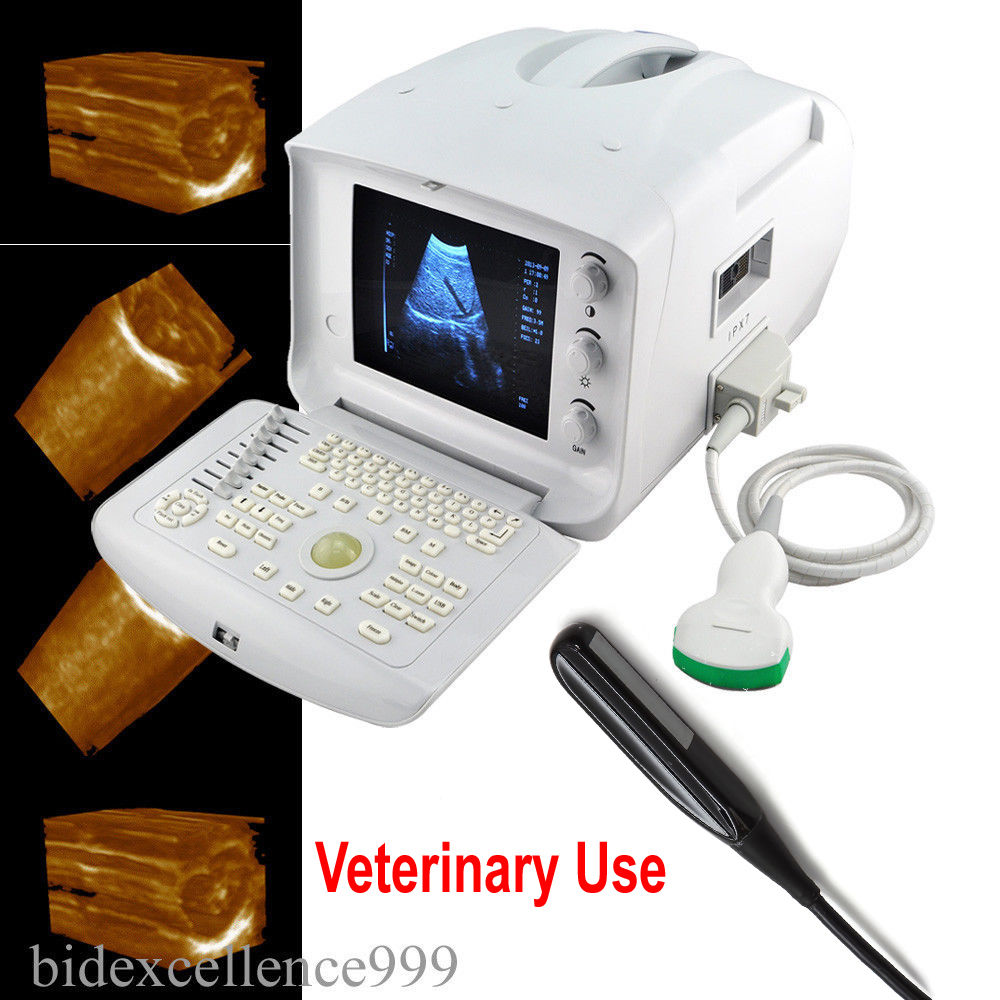 Veterinary Vet 3D Portable Ultrasound Scanner Machine + Convex + Rectal 2 Probes 190891711946 DIAGNOSTIC ULTRASOUND MACHINES FOR SALE