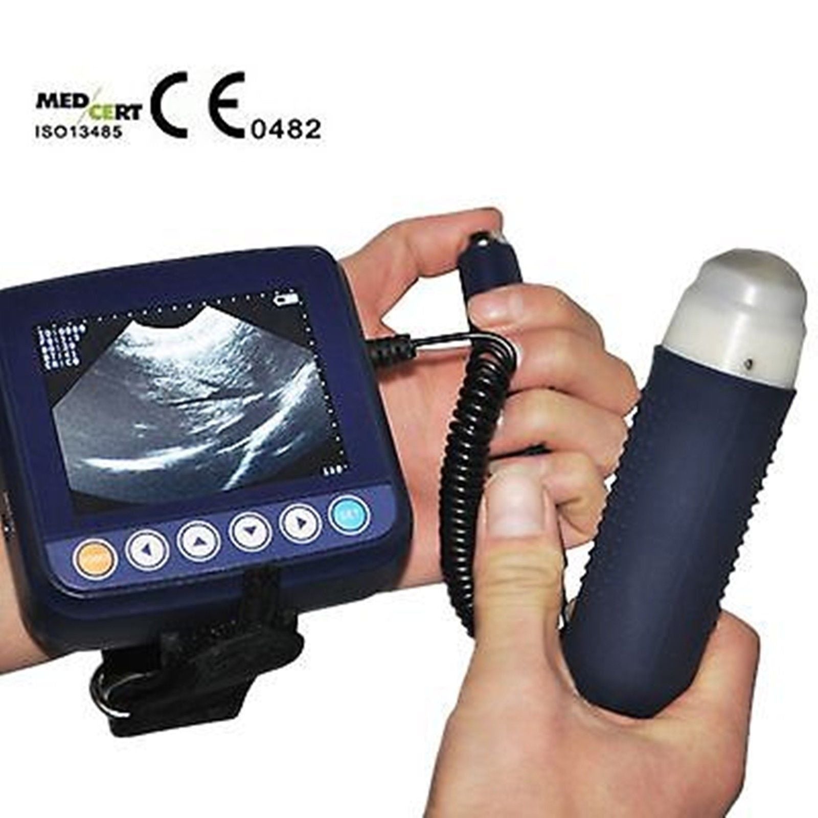 Veterinary Palm Ultrasound Scanner Vet Small Large Animal Farm cow dog + Case DIAGNOSTIC ULTRASOUND MACHINES FOR SALE