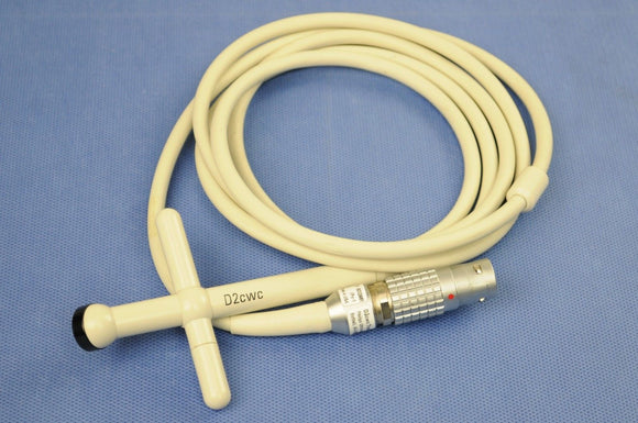 PHILIPS D2cwc 2.0 MHz Continuous Wave Doppler Non-Imaging Transducer Ultrasound