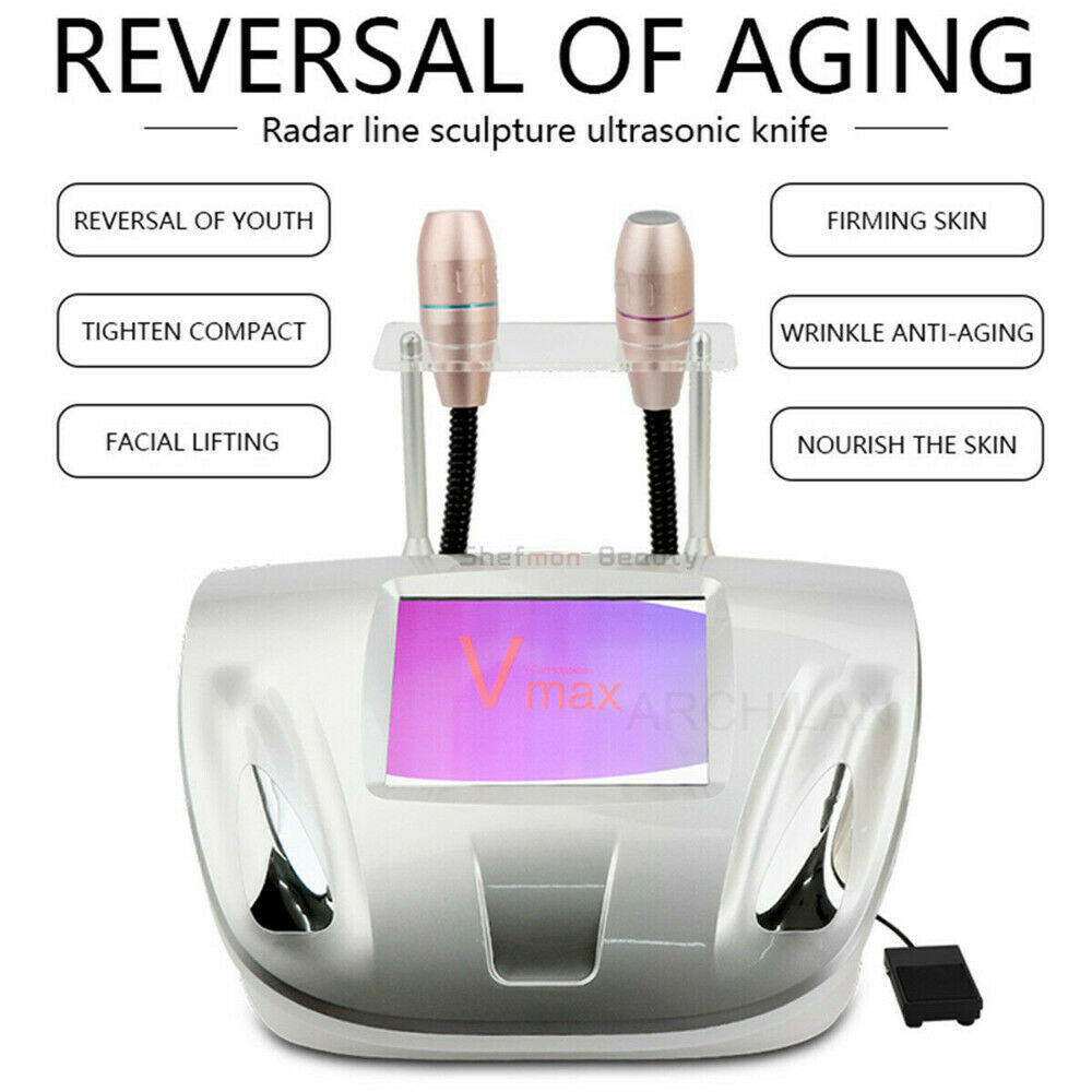 V MAX HIFU Skin Tightening Ultrasound Wrinkle Machine Face Neck Lift Skin Care DIAGNOSTIC ULTRASOUND MACHINES FOR SALE