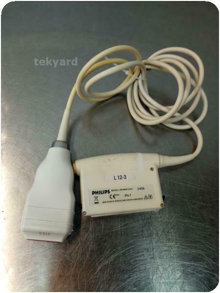 PHILIPS L12-3 LINEAR ARRAY ULTRASOUND PROBE ! (276726) DIAGNOSTIC ULTRASOUND MACHINES FOR SALE