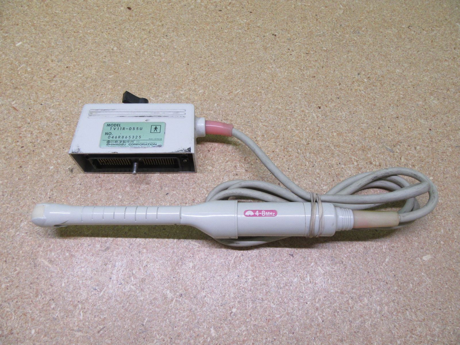 Shimadzu Corporation TV11R-055U 4-8mHz Ultrasound Transducer Probe *Used* DIAGNOSTIC ULTRASOUND MACHINES FOR SALE