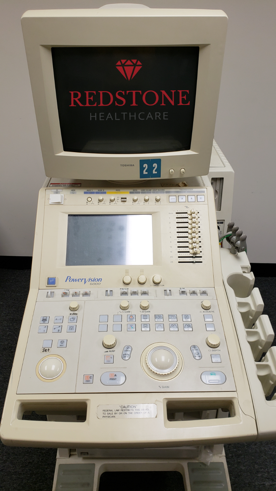 Toshiba PowerVision 6000 Ultrasound System Till End of Year $200 Less! DIAGNOSTIC ULTRASOUND MACHINES FOR SALE