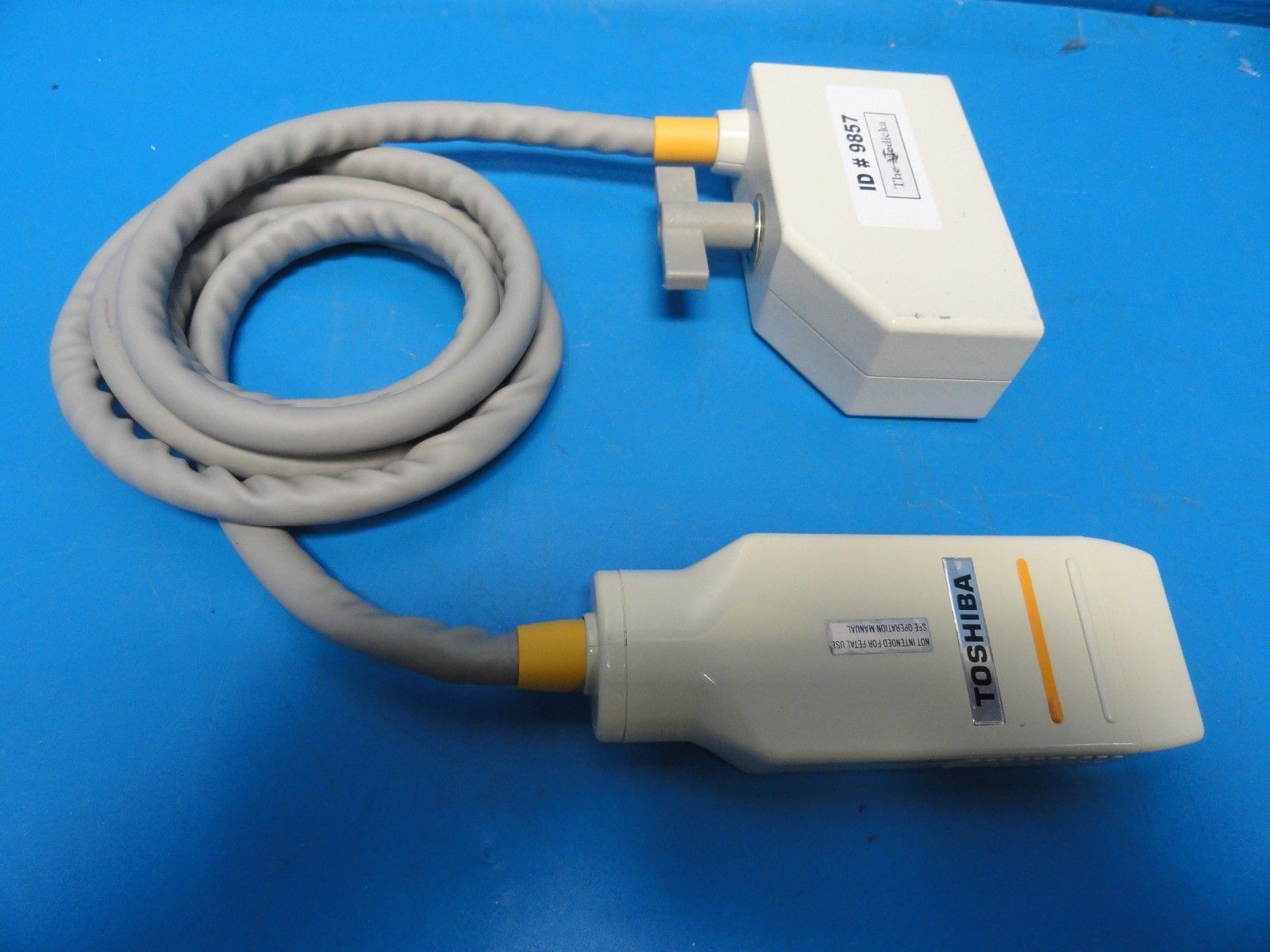 Toshiba PLF-703ST Linear Array Ultrasound Transducer for Sonolayer SSA-270A/9857 DIAGNOSTIC ULTRASOUND MACHINES FOR SALE