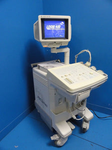 GE Logiq 400 MD Soft Pack Ultrasound W/ C364, C551, 739L  Probes & Printer~12413