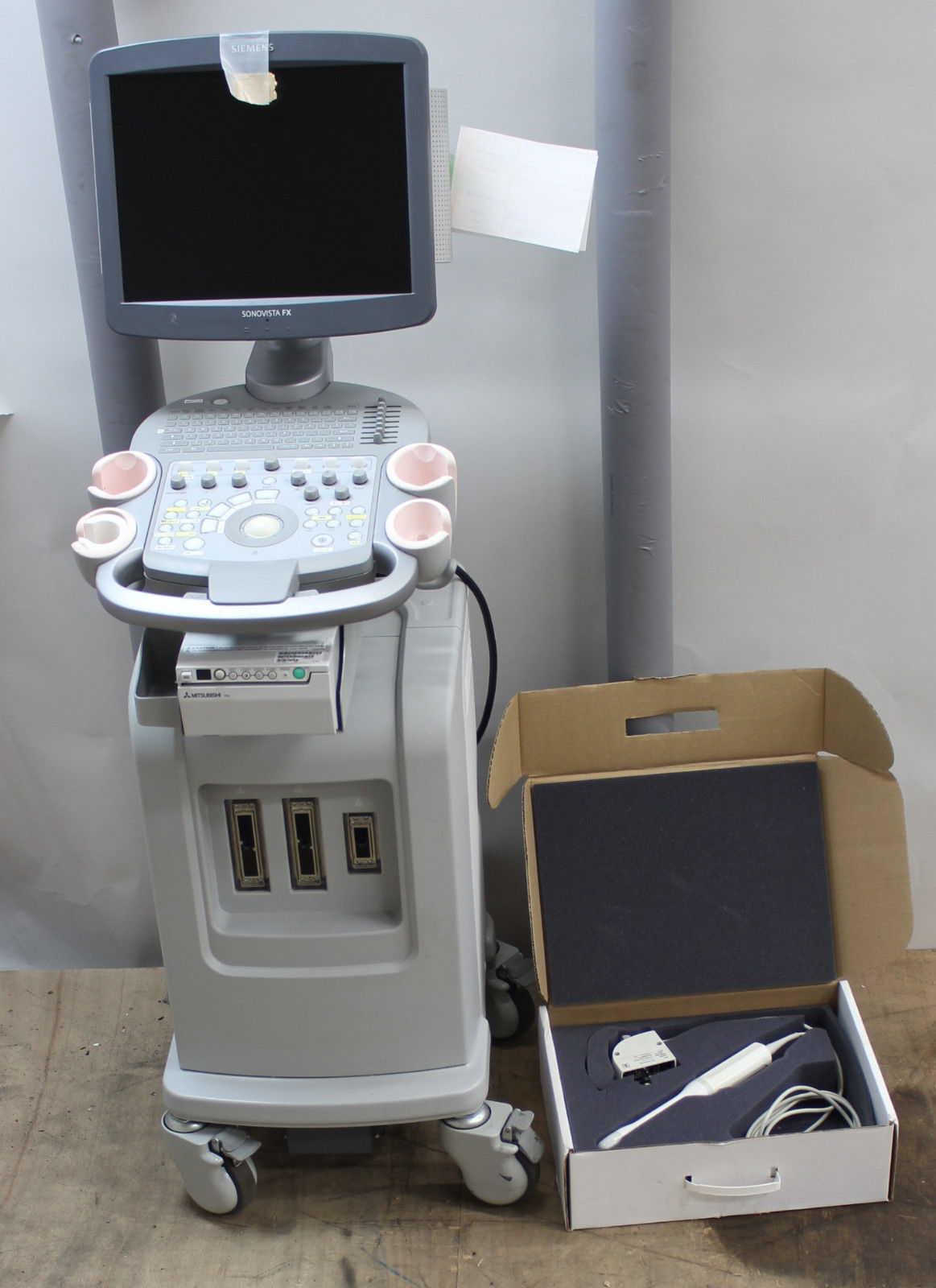 SIEMENS SONOVISTA FX OB / GYN Ultrasound System w/ Transvaginal probe DIAGNOSTIC ULTRASOUND MACHINES FOR SALE