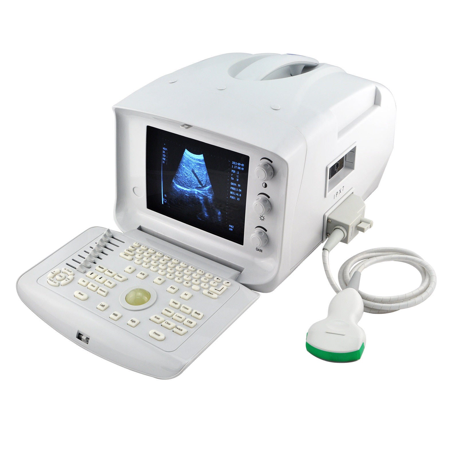 Veterinary Use 3D image Ultrasound Scanner +Convex + Rectal 2 Probes for Medical DIAGNOSTIC ULTRASOUND MACHINES FOR SALE