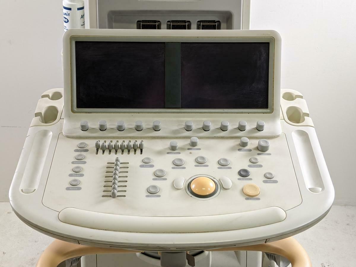 05 Philips iE33 | 8500-0082 Diagnostic Ultrasound System with Footswitch | Parts DIAGNOSTIC ULTRASOUND MACHINES FOR SALE