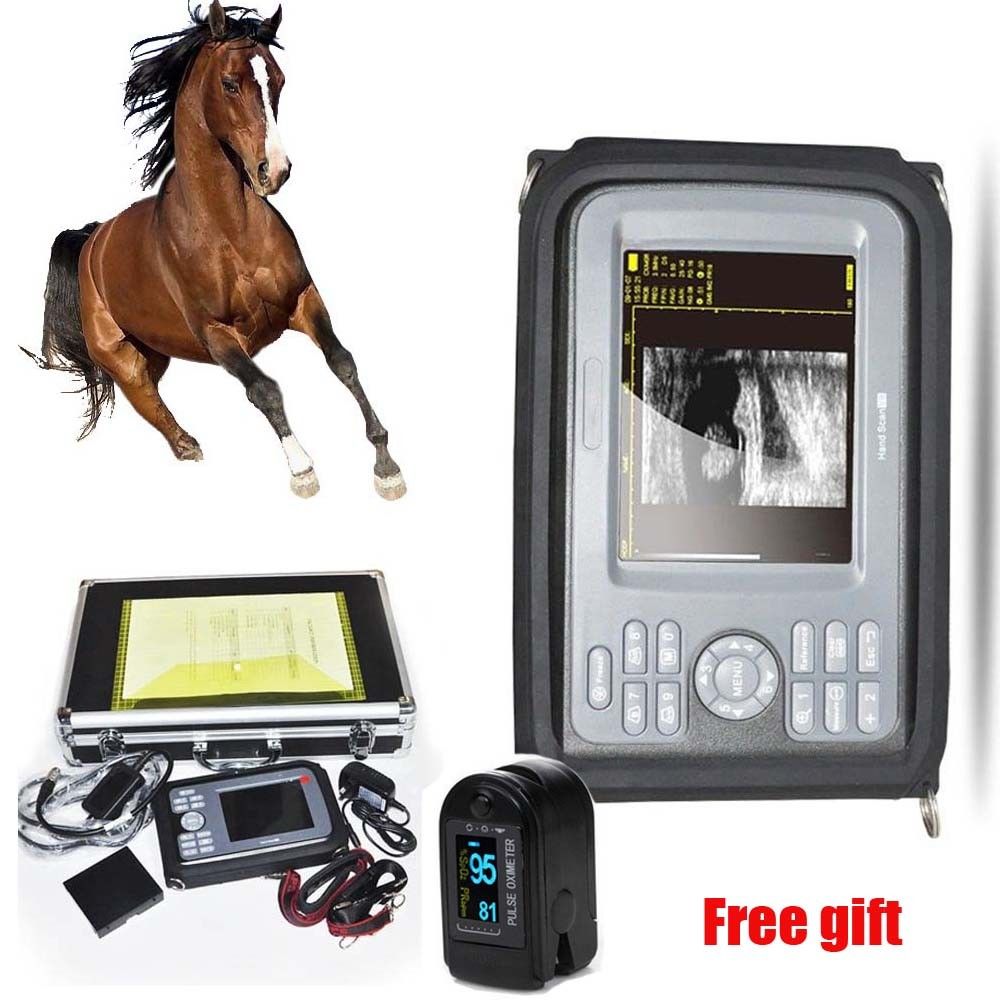 Portable Veterinary Ultrasound Scanner Machine+ Animal Rectal Probe+ Case +Gift 190891098870 DIAGNOSTIC ULTRASOUND MACHINES FOR SALE