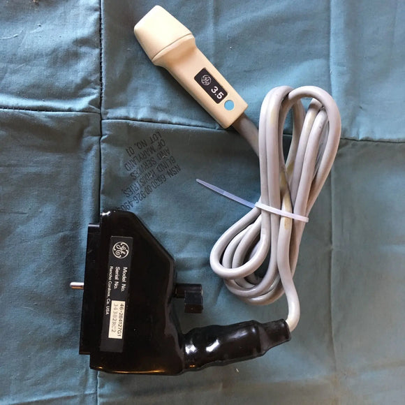 GE MODEL 46-284127G1 ULTRASOUND PROBE 3.5 MHz