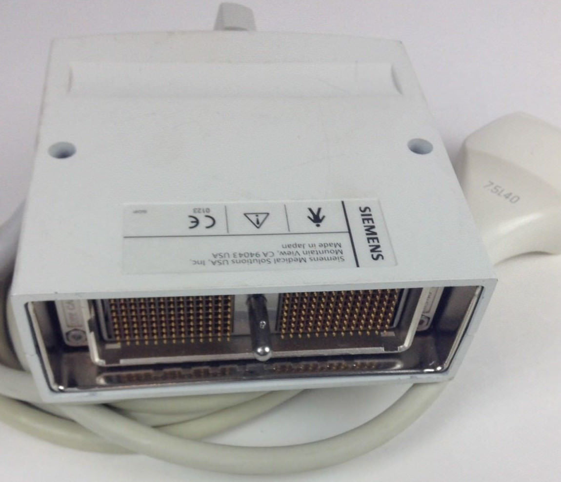 Siemens 7.5L40 Model No. 05260281 Linear Array Probe /Transducer DIAGNOSTIC ULTRASOUND MACHINES FOR SALE