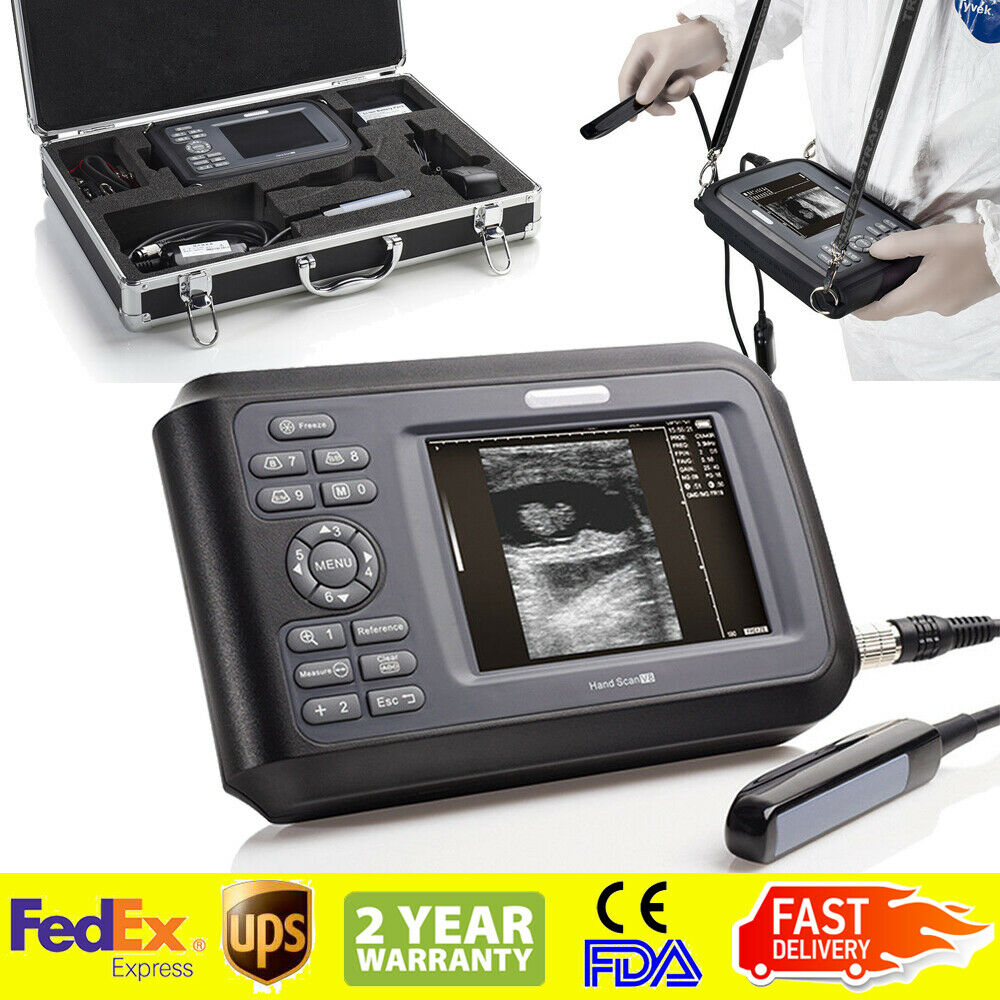 Vet Digital Hand Type Ultrasound Ultrasonic Scanner Machine Animal Rectal Probe DIAGNOSTIC ULTRASOUND MACHINES FOR SALE