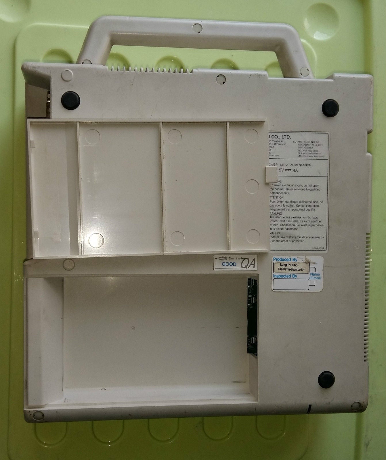 Medison / Samsung  mysono 201 personal digital ultrasound  / Parts DIAGNOSTIC ULTRASOUND MACHINES FOR SALE