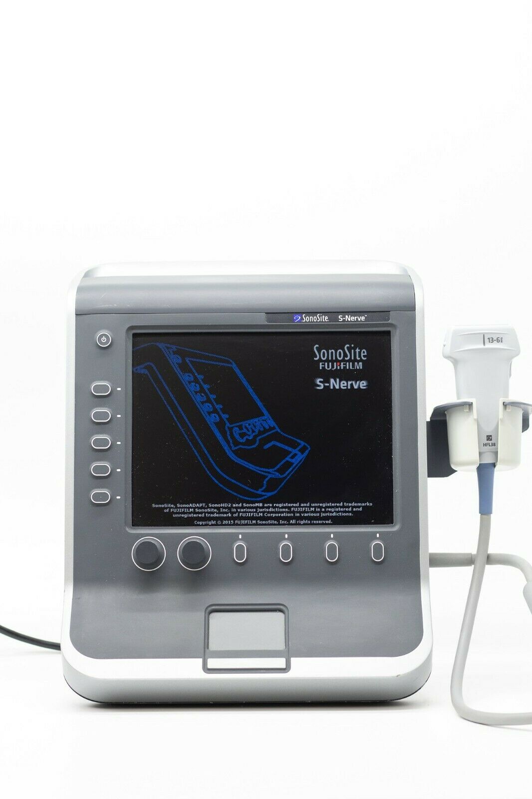 SONOSITE FUJIFILM S-NERVE ULTRASOUND PORTABLE SYSTEM - NEEDLE GUIDED INJECTIONS DIAGNOSTIC ULTRASOUND MACHINES FOR SALE