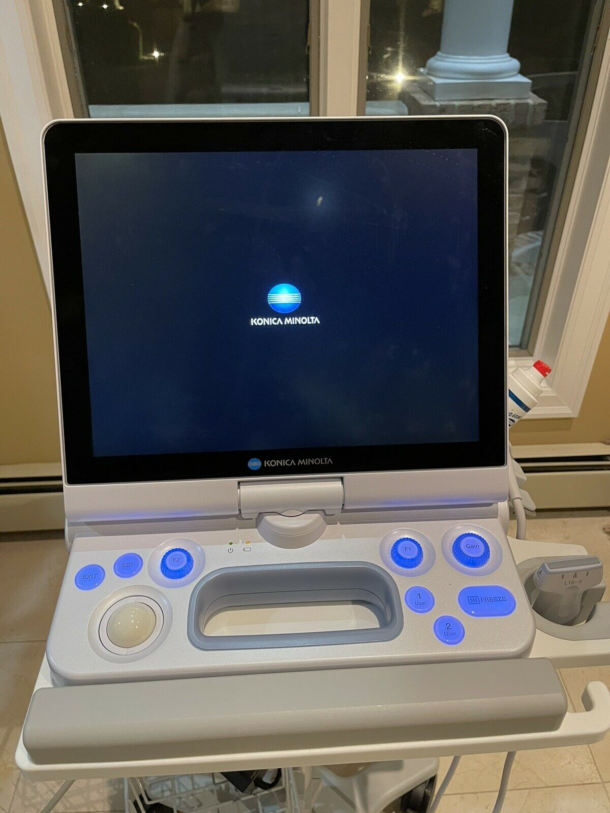 KONICA MINOLTA SONIMAGE HS1 PORTABLE ULTRASOUND MACHINE Full Warranty 2 Probes DIAGNOSTIC ULTRASOUND MACHINES FOR SALE