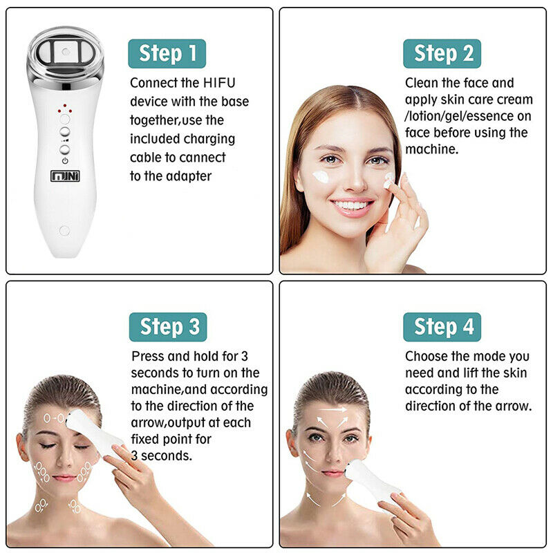 Mini Hifu Ultrasound Machine Face Lifting Skin Tighten Wrinkle Reduction Facial DIAGNOSTIC ULTRASOUND MACHINES FOR SALE