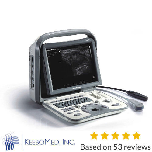 Veterinary Ultrasound Scanner Sonoscape A6V & Rectal Probe 5-11MHz and MC Probe DIAGNOSTIC ULTRASOUND MACHINES FOR SALE