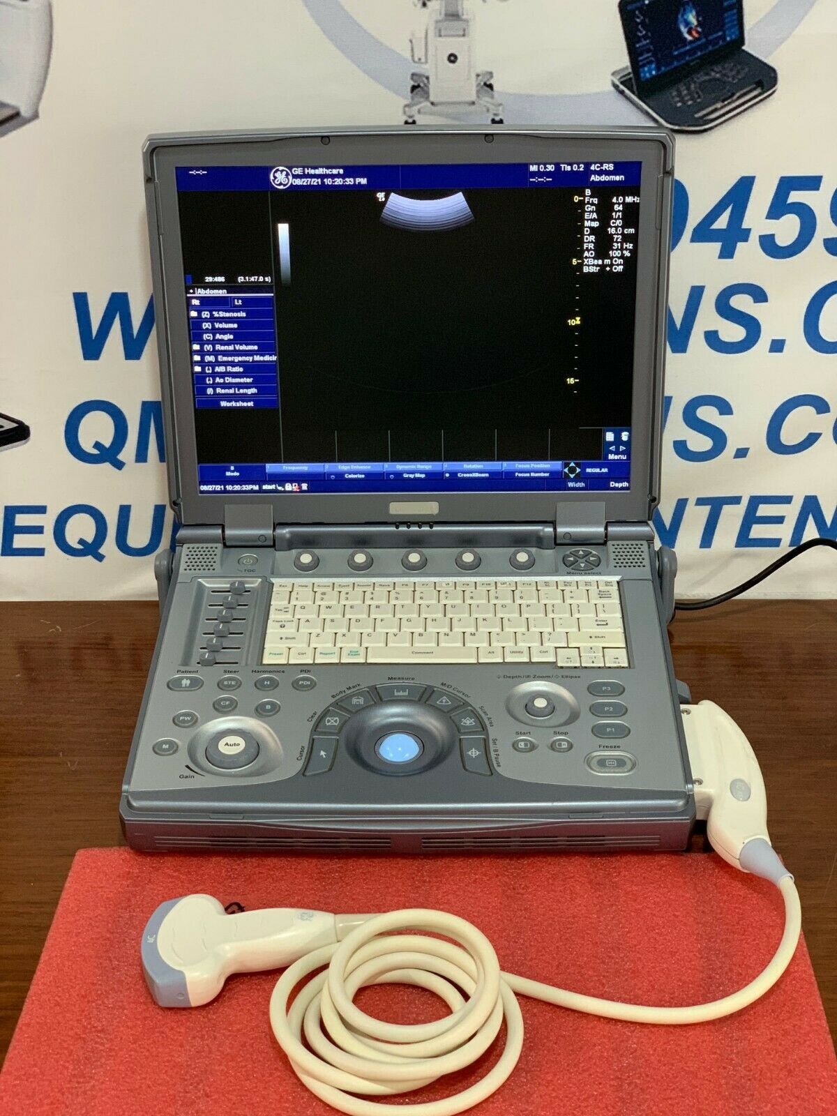 GE LOGIQ E BT11 ULTRASOUND (DOM 2011) WITH 1 TRANSDUCER INCLUDED DIAGNOSTIC ULTRASOUND MACHINES FOR SALE