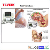 Compatible for Edan F3 Fetal US Transducer, Redal 4pin