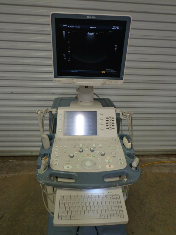 Toshiba Aplio XG iStyle Ultrasound PVT-382BT PVT-661VT PVT-375BT PLT-1204AT