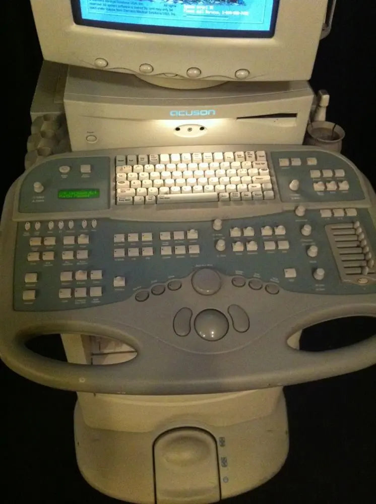 SIEMENS ACUSON ULTRASOUND SYSTEM SEQUOIA 512 MONITOR Very Good Condition 2510 DIAGNOSTIC ULTRASOUND MACHINES FOR SALE