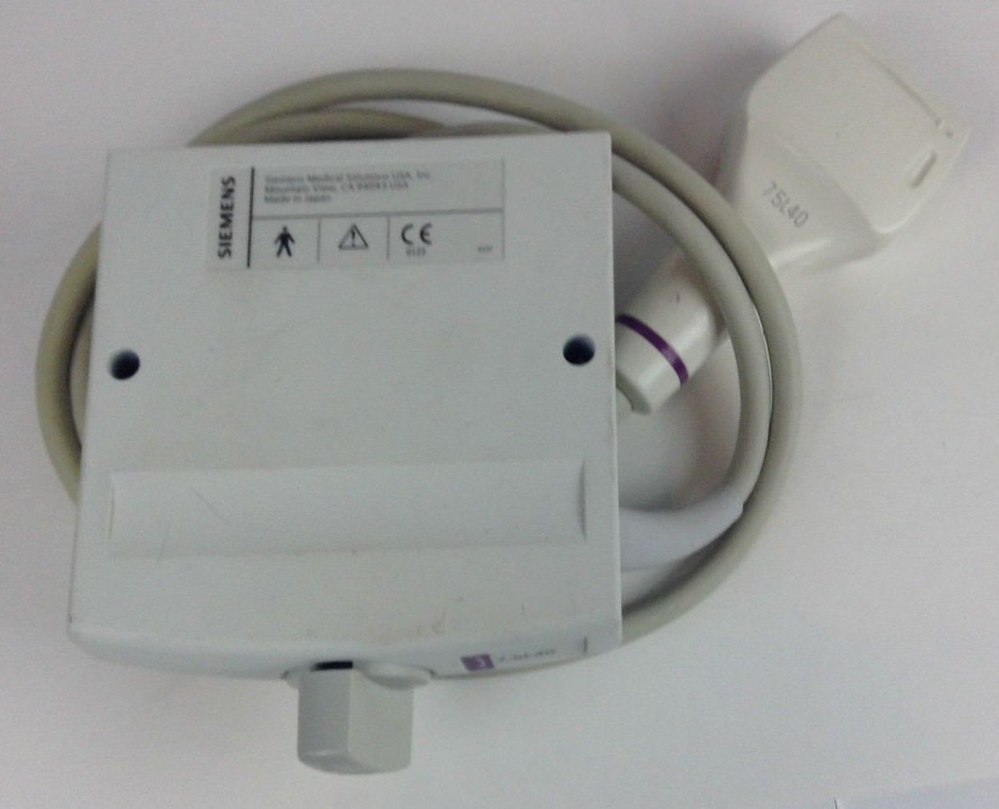 Siemens 7.5L40 Model No. 05260281 Linear Array Probe /Transducer DIAGNOSTIC ULTRASOUND MACHINES FOR SALE