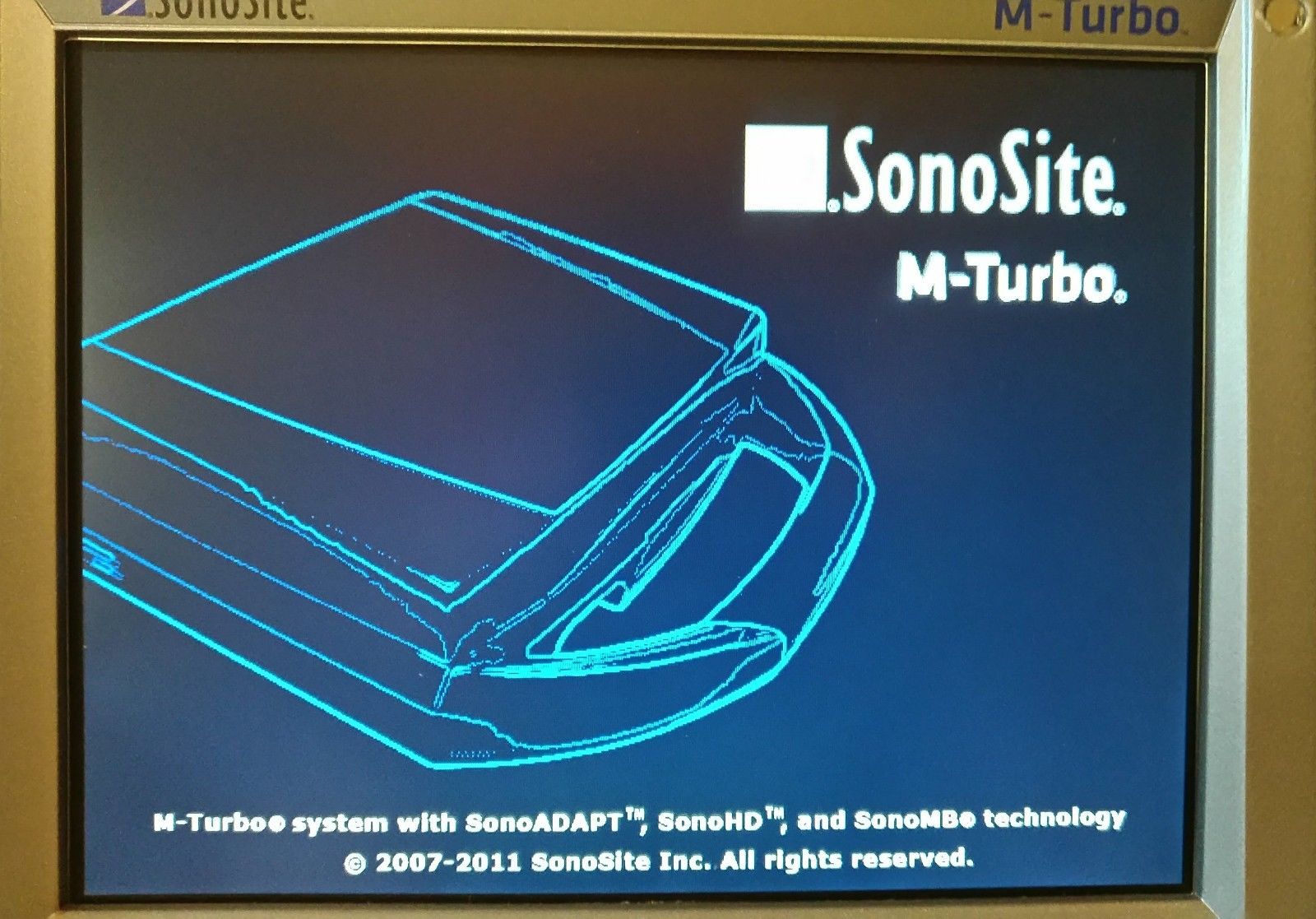Sonosite M-Turbo Portable Ultrasound System MODULE w/ Battery DIAGNOSTIC ULTRASOUND MACHINES FOR SALE