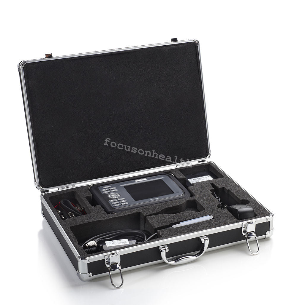 Vet Portable 64Cases Digital Ultrasound Scanner Monitor with Rectal Probe USA DIAGNOSTIC ULTRASOUND MACHINES FOR SALE