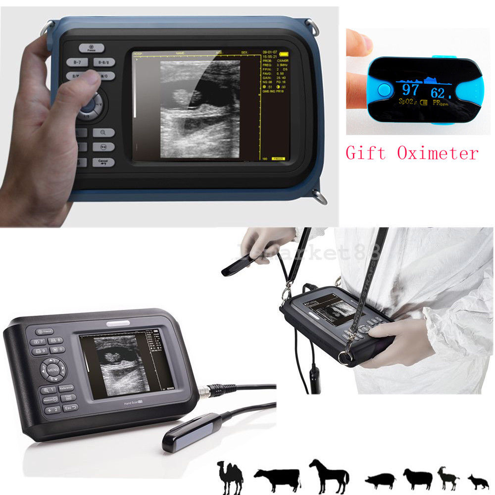 VET Veterinary handheld Ultrasound Scanner Machine Animal Livestock Rectal +Gift DIAGNOSTIC ULTRASOUND MACHINES FOR SALE