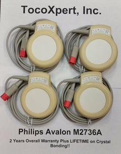 Philips M2736A Avalon Ultrasound Fetal Transducer - $984 LIFETIME Warranty !