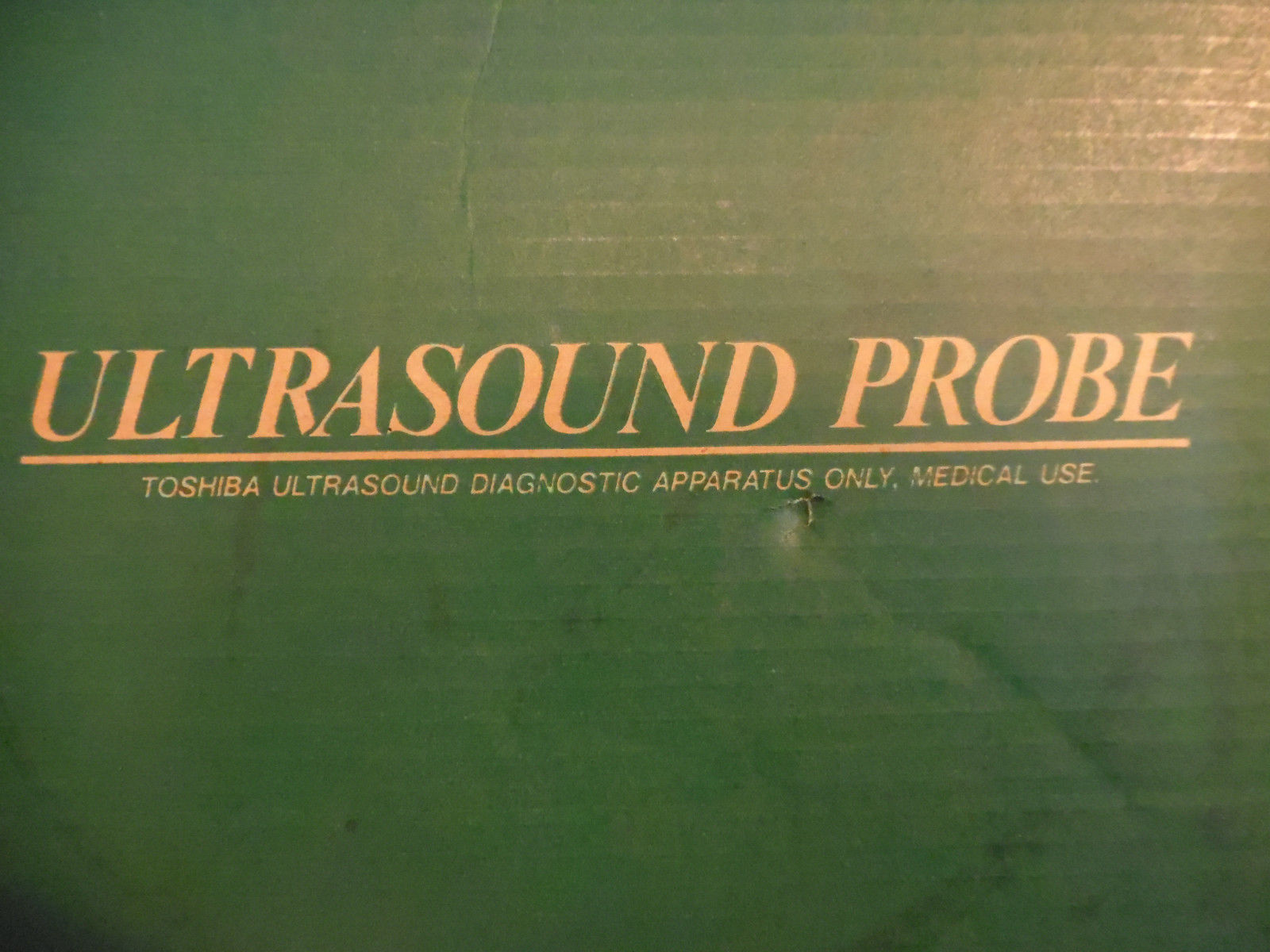 Toshiba Ultrasound Probe DIAGNOSTIC ULTRASOUND MACHINES FOR SALE