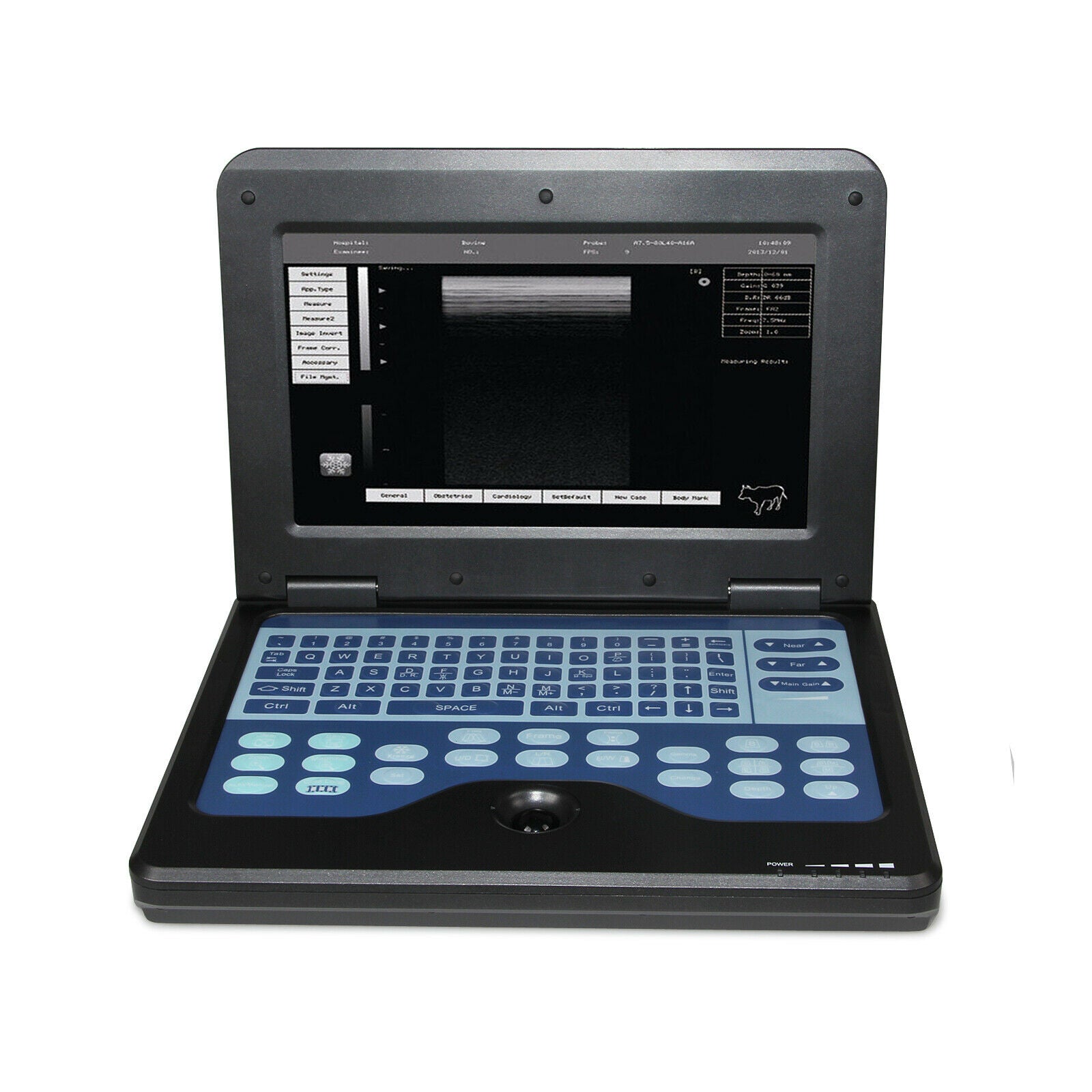 veterinary Laptop B-Ultrasound Scanner Dagnostic System with convex probe DIAGNOSTIC ULTRASOUND MACHINES FOR SALE