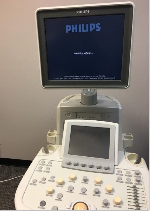 ultrasound with monitor