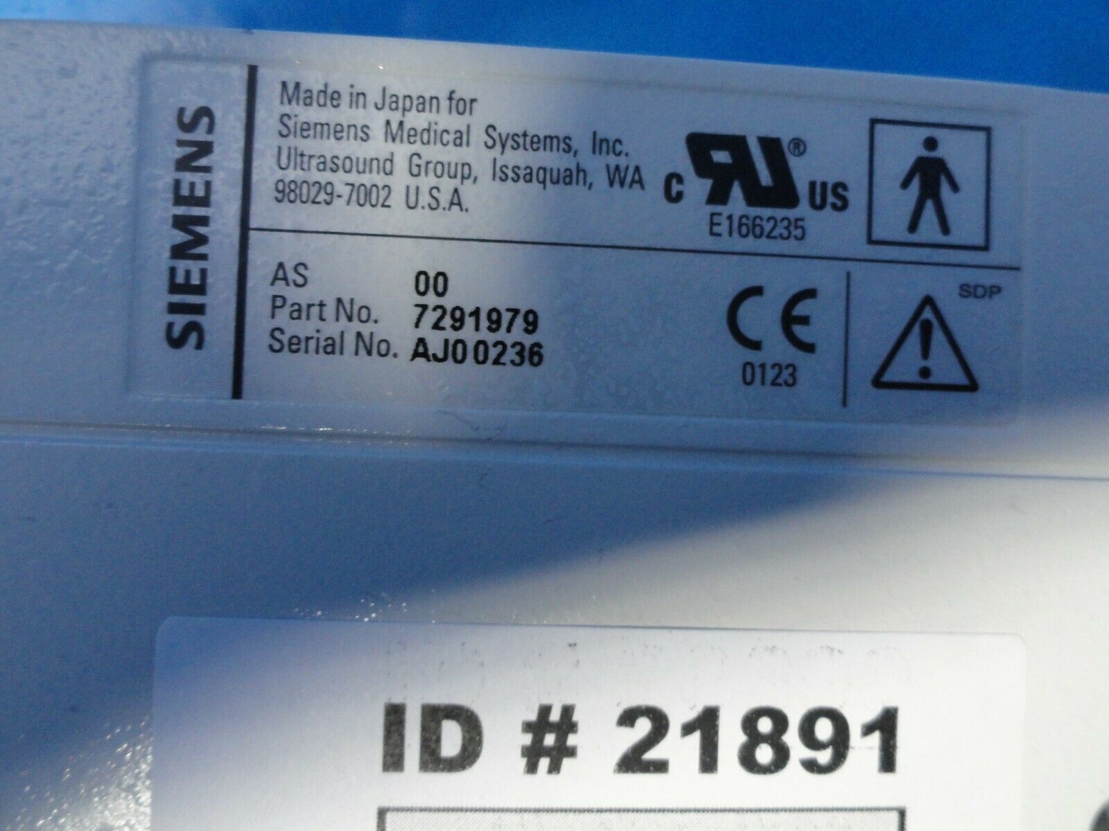 Siemens C5-2 (Ref 7291979) Convex Array Ultrasound Transducer Probe ~21891 DIAGNOSTIC ULTRASOUND MACHINES FOR SALE