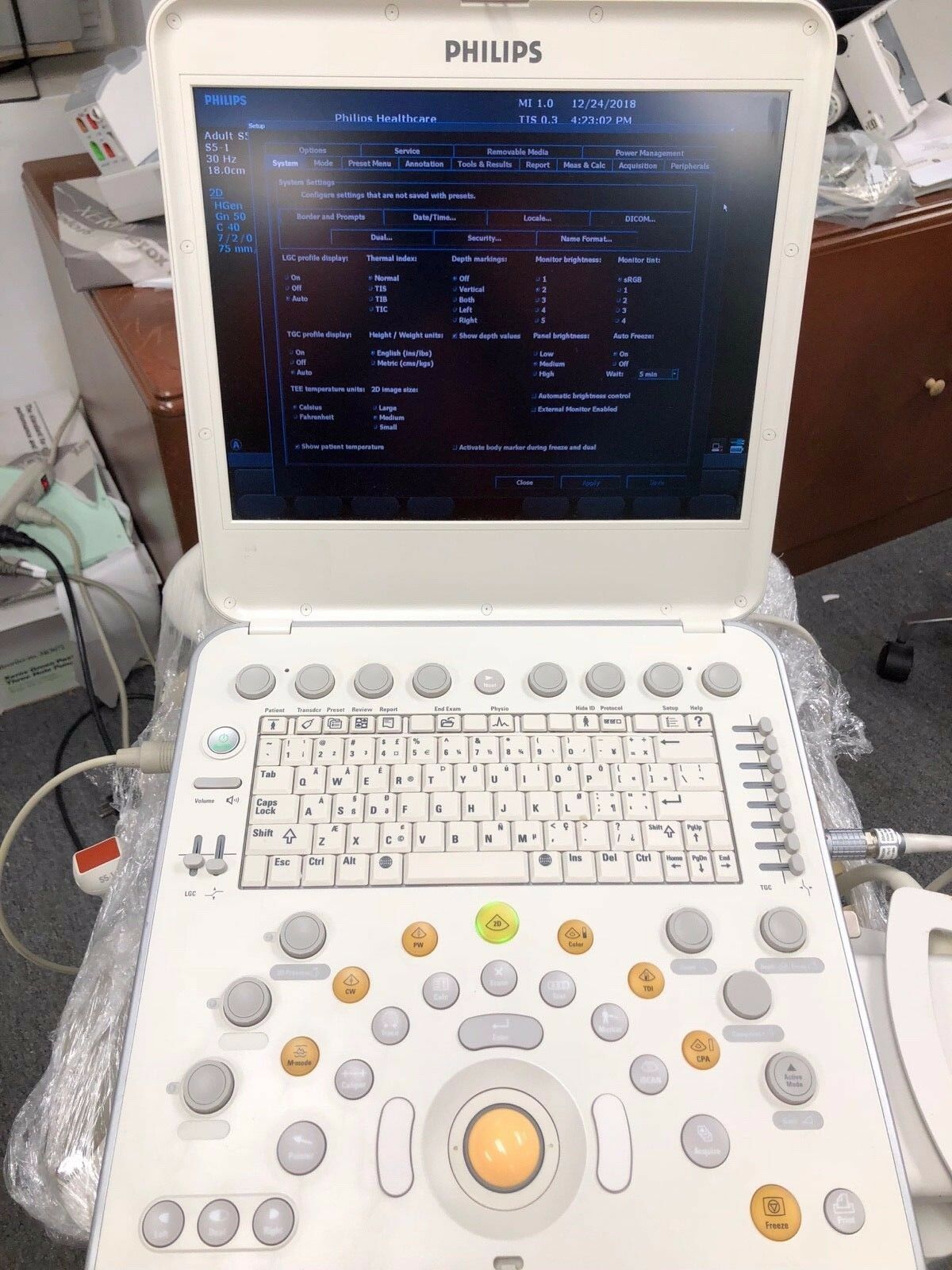 Philips CX50 Cardiac Vascular Abdominal Ultrasound S5-1, C5-1, L12-3 Available DIAGNOSTIC ULTRASOUND MACHINES FOR SALE