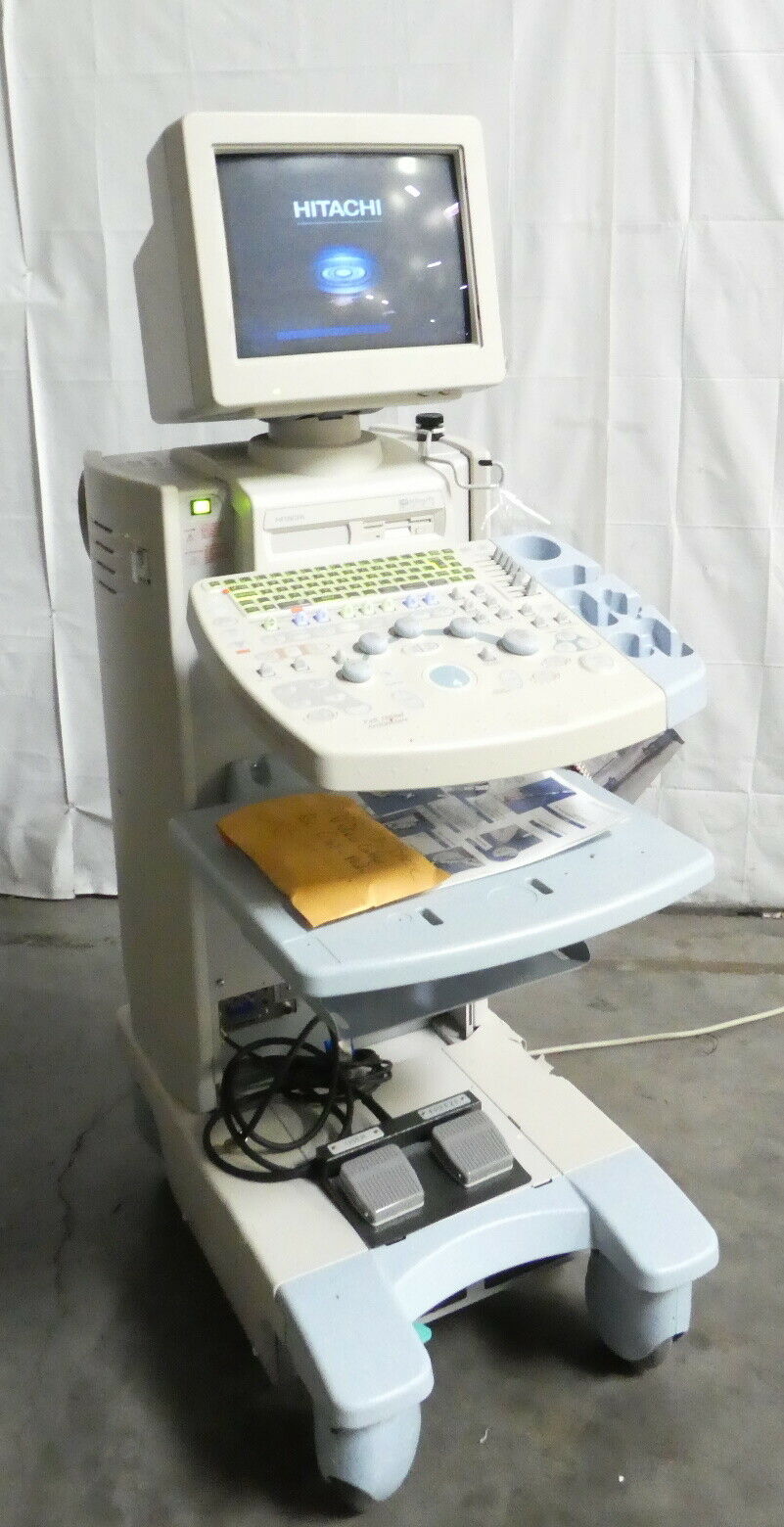 R178285 Hitachi Hi-Vision 5500 Full Digital Ultrasound System EZU-MT24-S1 DIAGNOSTIC ULTRASOUND MACHINES FOR SALE