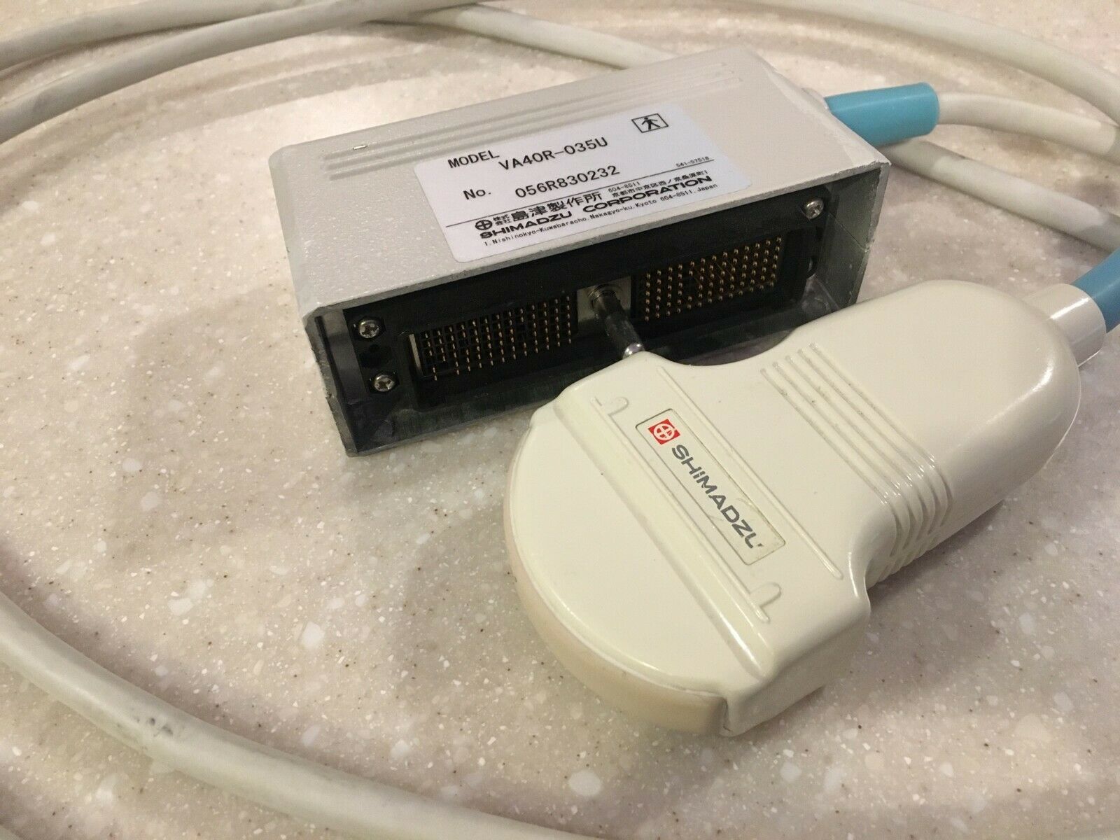 Shimadzu VA40R-035U convex 3.5 mhz ultrasound probe DIAGNOSTIC ULTRASOUND MACHINES FOR SALE