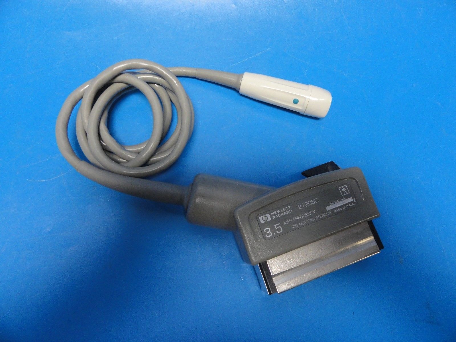 HP 21205C 3.5 MHz Phased Array Probe for Sonos 1000, 1500 & 2000 (8459) DIAGNOSTIC ULTRASOUND MACHINES FOR SALE