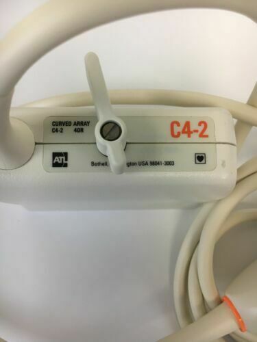 Philips ATL C4-2 Curved Array 40r Ultrasound Transducer Probe DIAGNOSTIC ULTRASOUND MACHINES FOR SALE