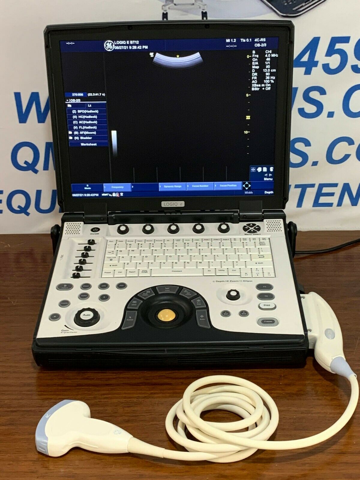 GE LOGIQ E BT12 ULTRASOUND WITH 3 TRANSDUCERS INCLUDED DIAGNOSTIC ULTRASOUND MACHINES FOR SALE