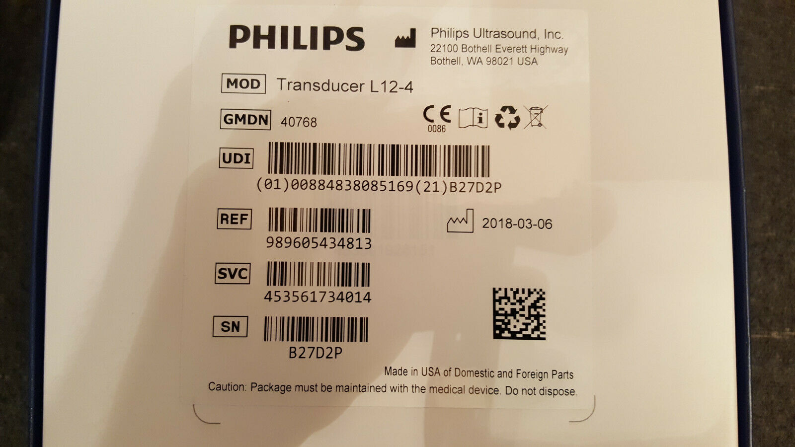 PHILIPS LUMIFY ULTRASOUND SYSTEM Transducer L12-4 with tablet origin DIAGNOSTIC ULTRASOUND MACHINES FOR SALE