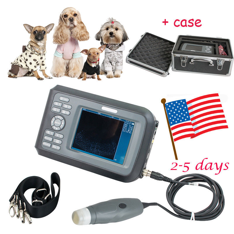 vet Veterinary Ultrasound Scanner handscan 3.5MHz probe Animals +case+ battery 190891876522 DIAGNOSTIC ULTRASOUND MACHINES FOR SALE