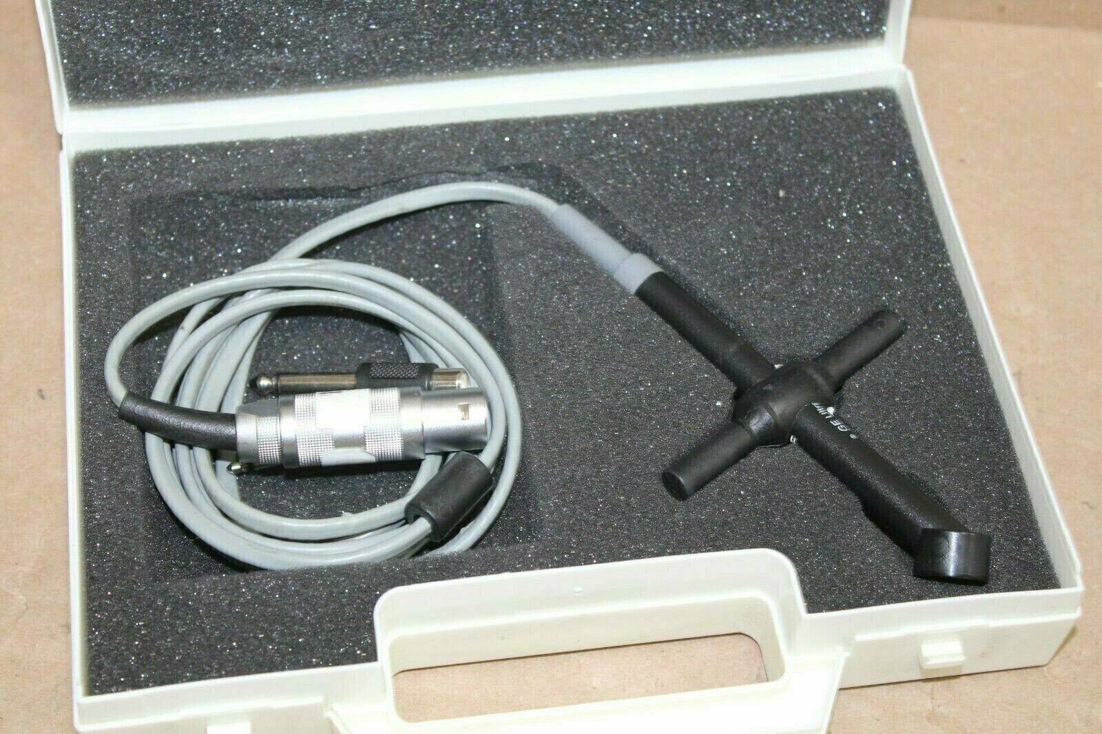 GE Medical Systems Ultrasound Transducer Probe TE 100024 W/ Storage Case DIAGNOSTIC ULTRASOUND MACHINES FOR SALE