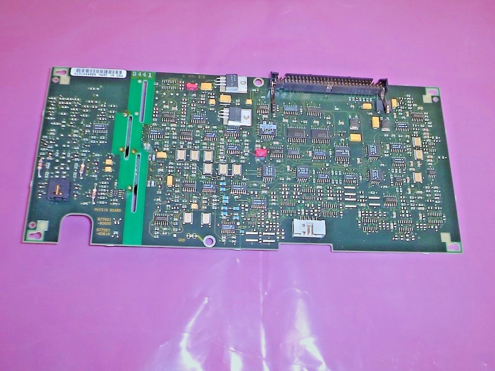 a picture of a motherboard with many pieces missing