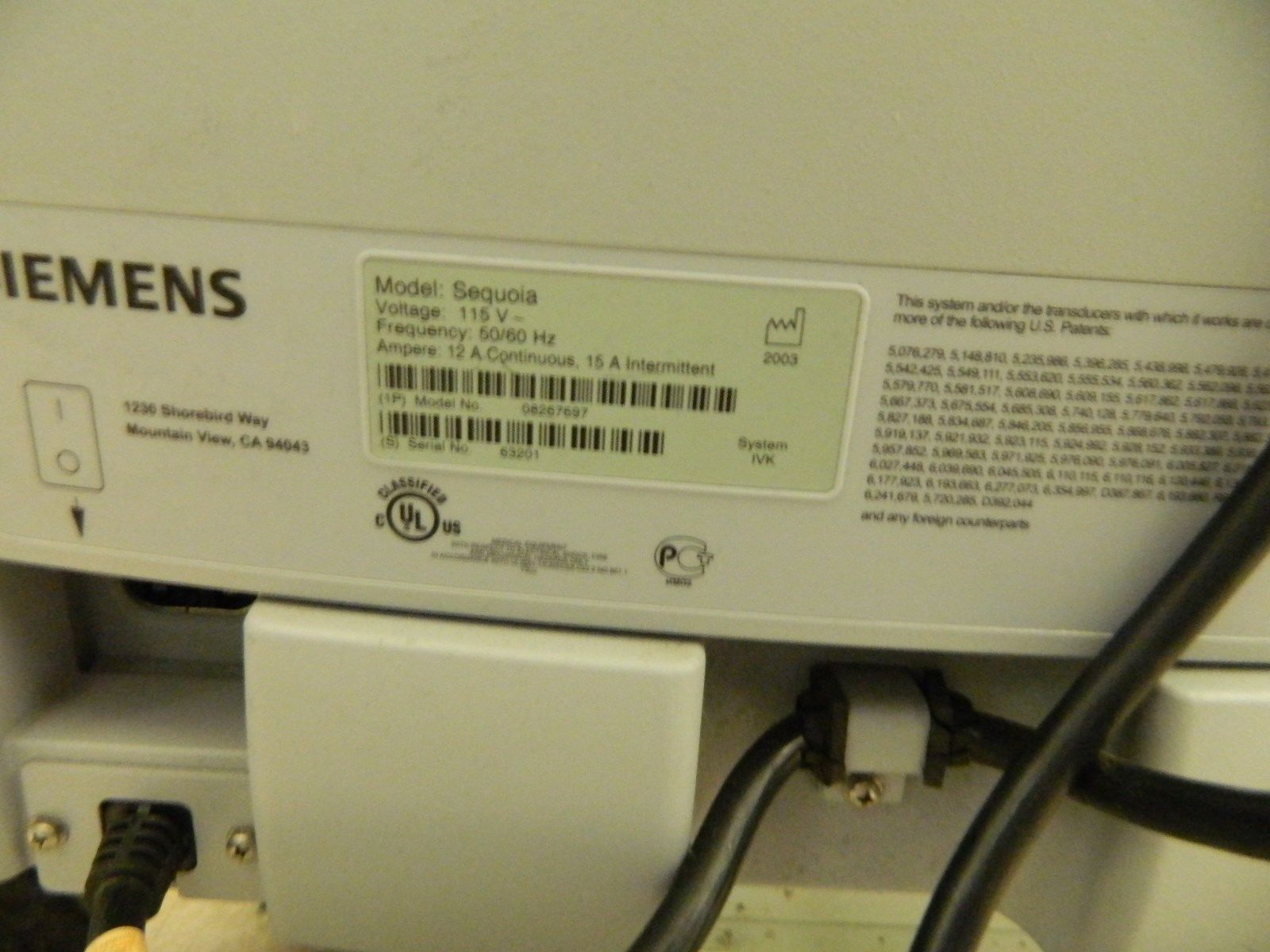 Siemens Acuson Sequoia C512 Cardiac Ultrasound **Tested DIAGNOSTIC ULTRASOUND MACHINES FOR SALE