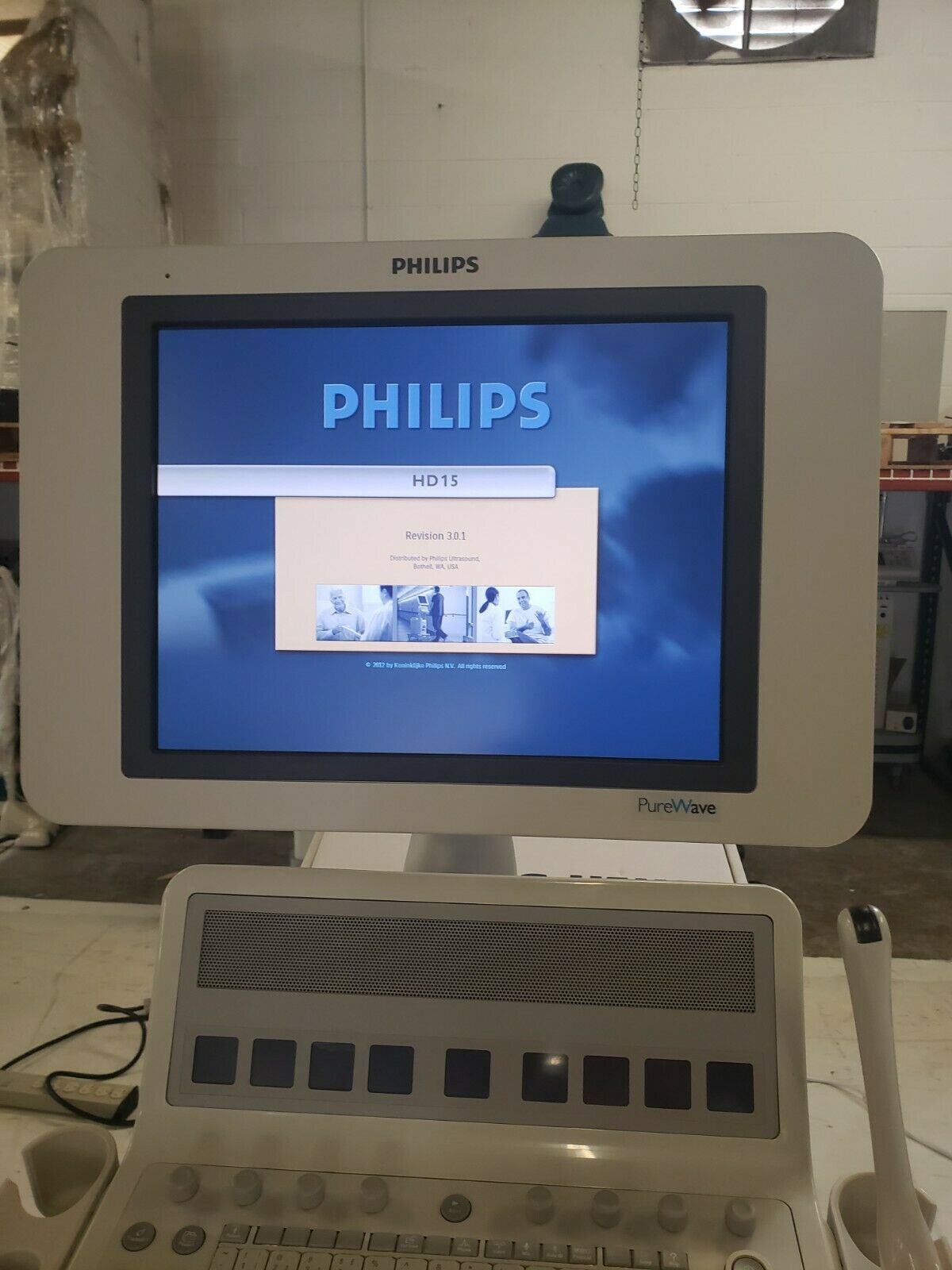 Philips HD15 Ultrasound Machine, 2 probes & Printer, Excellent Used Working Cond DIAGNOSTIC ULTRASOUND MACHINES FOR SALE